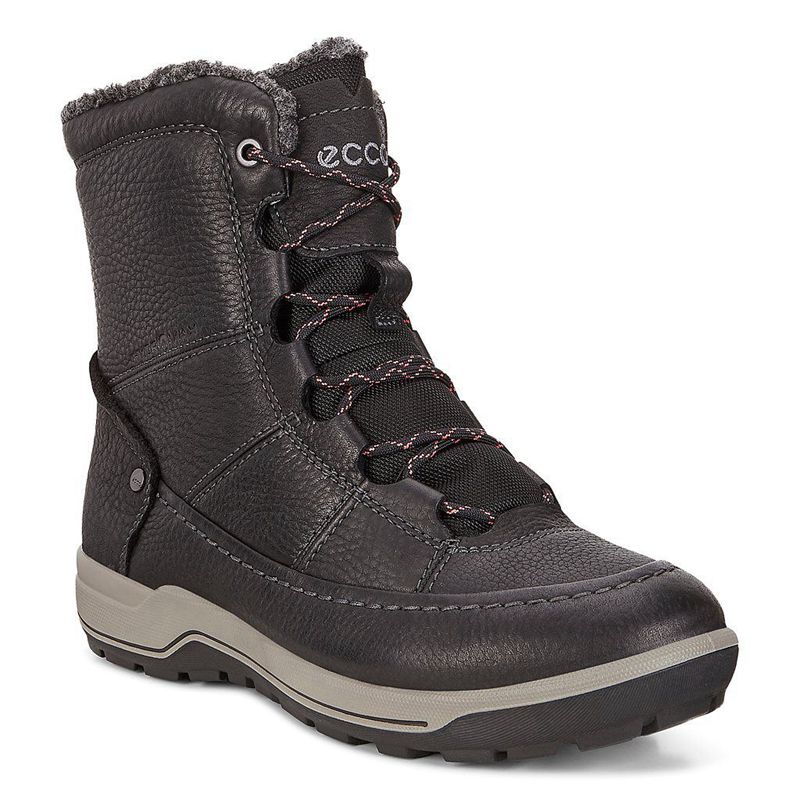 Bota De Invierno Ecco Trace Lite Para Mujer,Negras,748923-XBZ